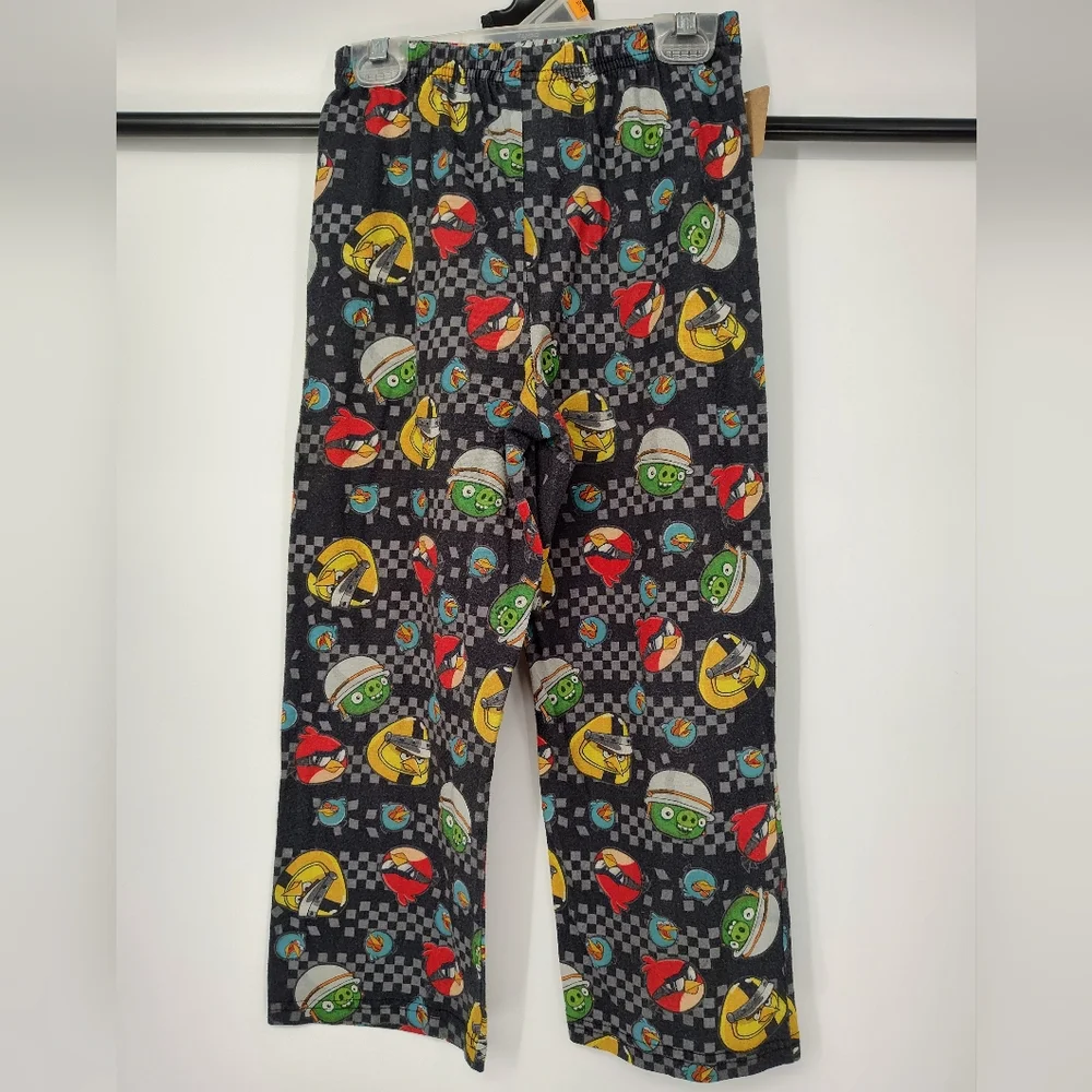 Angry Birds Pajama Bottoms Kids Size Medium 8